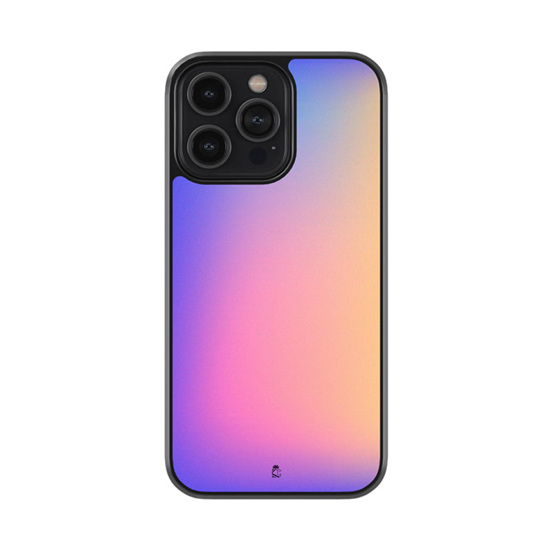The Aura Gradient Glossy Metal Case