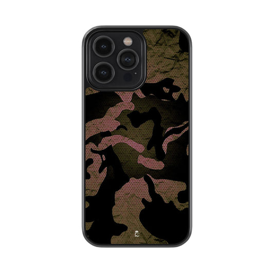 Skin Of Power Camo Glossy Metal Case