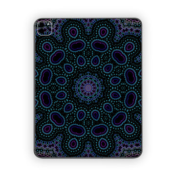 Blue Mandala Ipad Skin