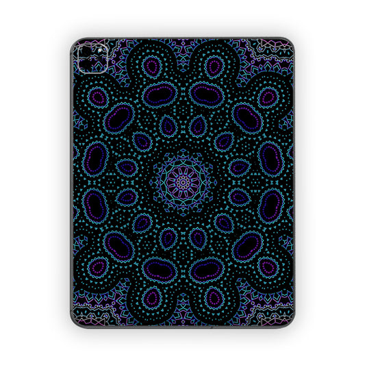 Blue Mandala Ipad Skin