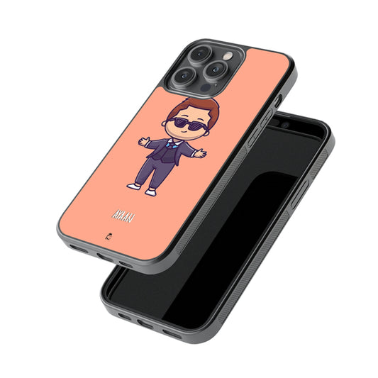 Custom Entrepreneur Name Glossy Metal Case