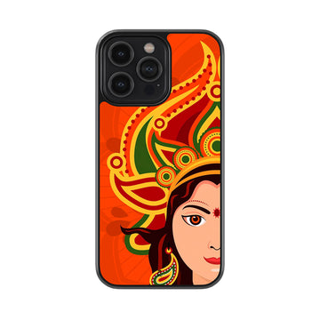 God Durga Devi Glossy Metal Case