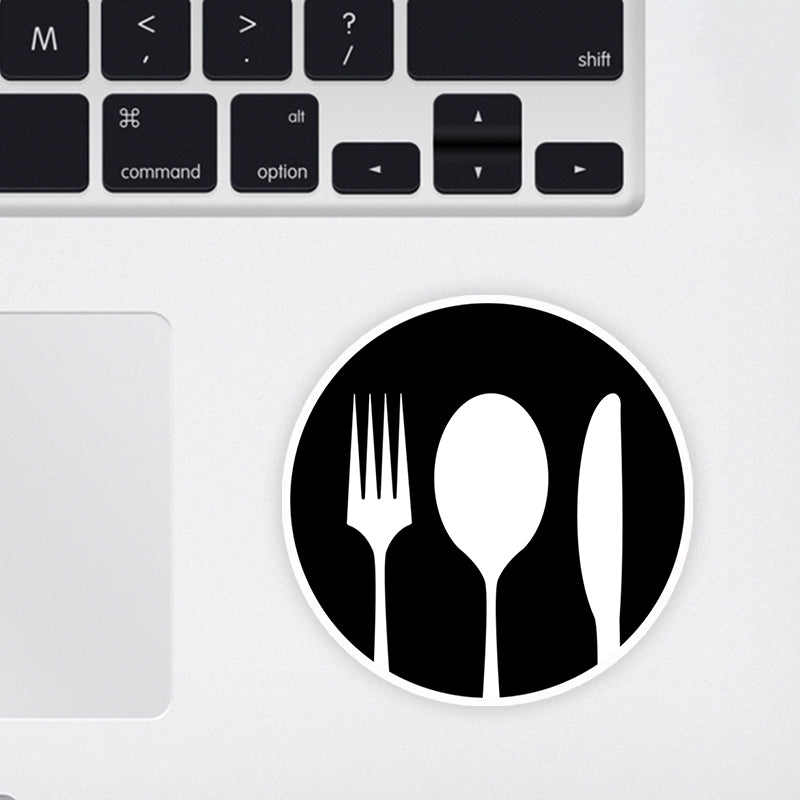 Always Ready for Food Laptop Sticker