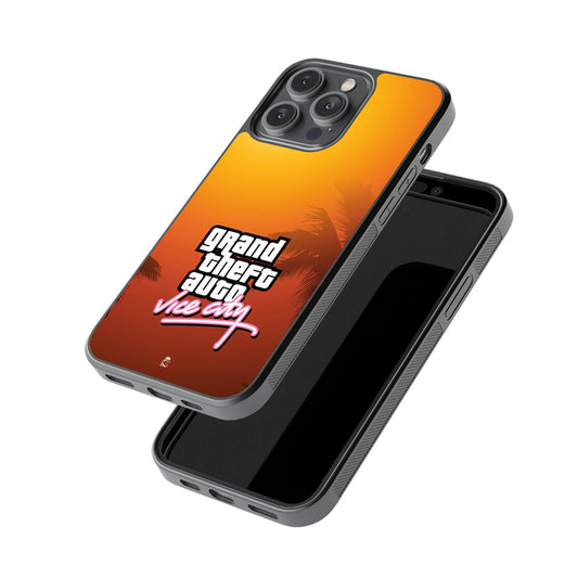 GTA Vice City Glossy Metal Case