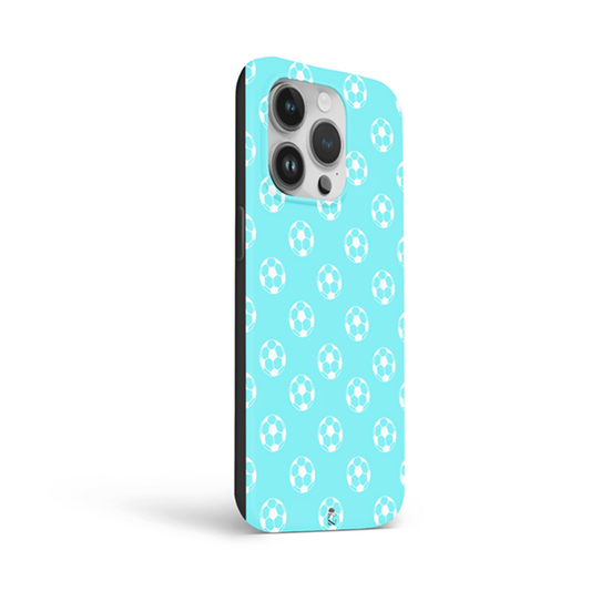 Football Pattern Flexible Soft Silicone Case