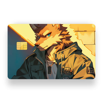 Wolf Warrior Debit Card Skin