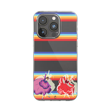 Traditional Dancers Clear Silicone Case