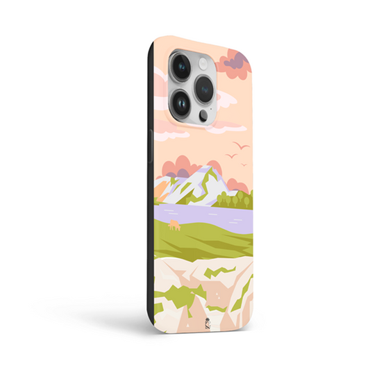 Nature View Flexible Soft Silicone Case