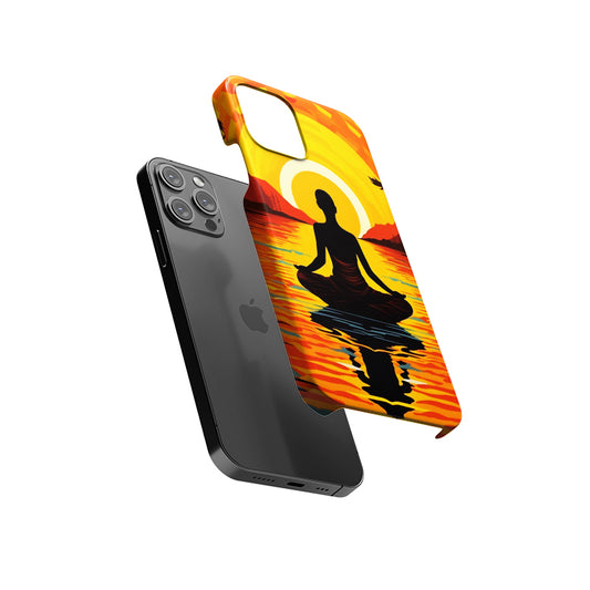 Shakti Sadhana Yoga Meditation Art Slim Hard Case