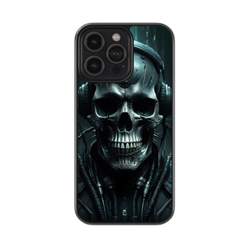 Skull Head Glossy Metal Case