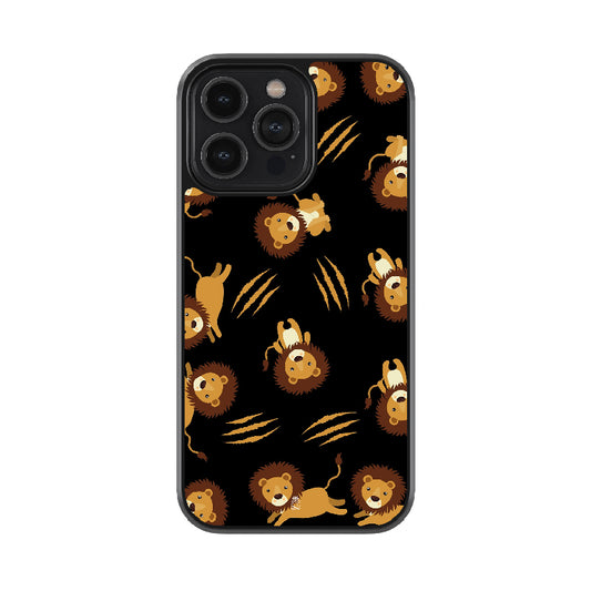 Baby Lion Glossy Metal Case