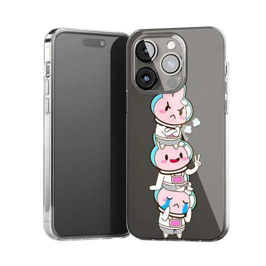Mooshie Bears Clear Silicone Case