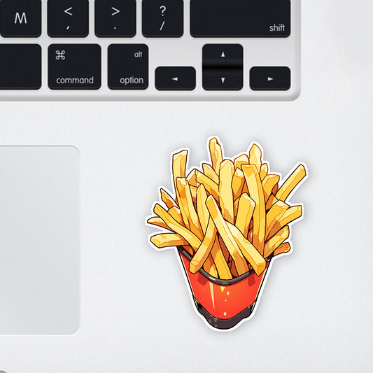 Fries Laptop Sticker