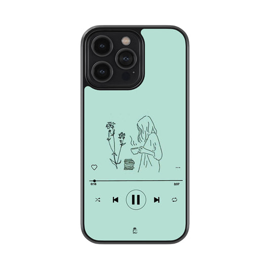 Connect To The Vibe Glossy Metal Case