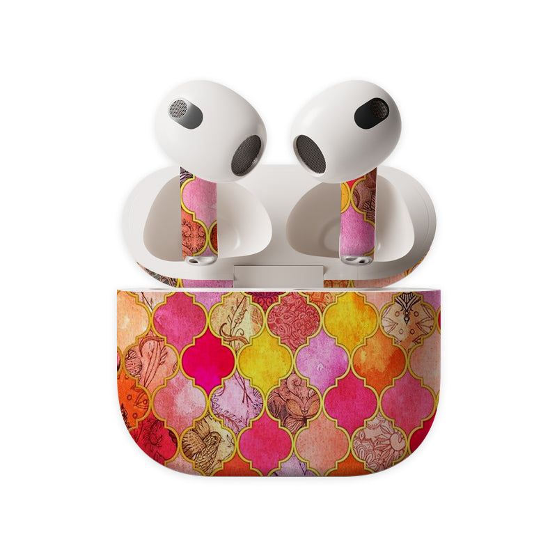 Royal Wallpaper Earbuds Skin