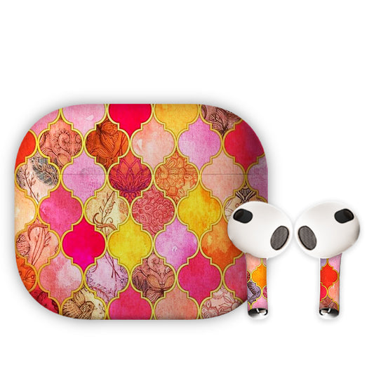Royal Wallpaper Earbuds Skin
