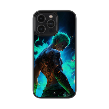 Zoro Anime Glass Case