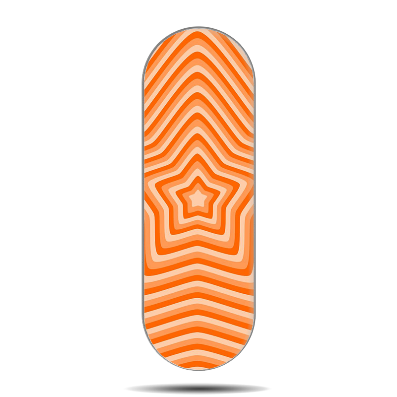 Star Maze Pattern Phone Slider Grip