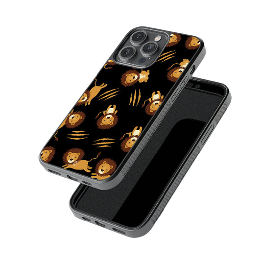 Baby Lion Glossy Metal Case