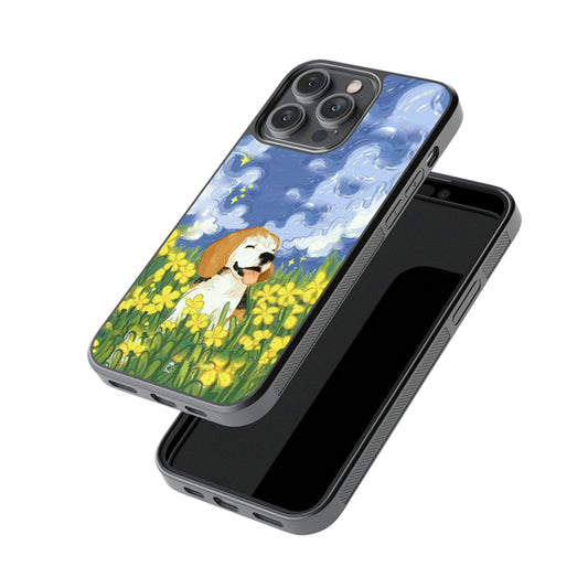 Pleasant Beagle Glossy Metal Case