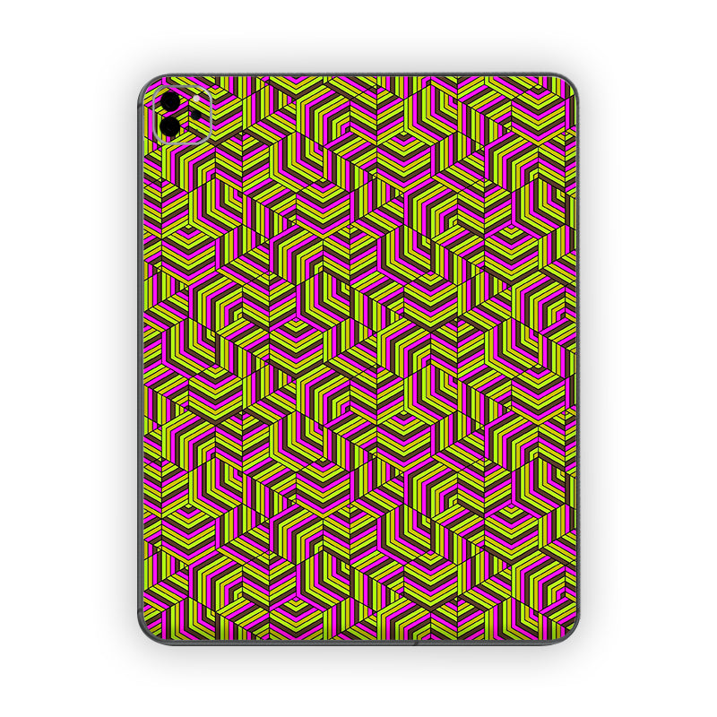 Radiant Cubes Ipad Skin
