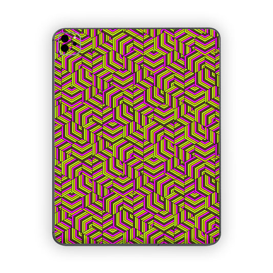 Radiant Cubes Ipad Skin