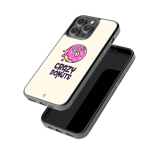 Crazy Donuts Glossy Metal Case