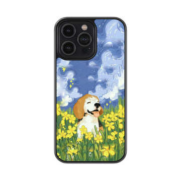 Pleasant Beagle Glossy Metal Case