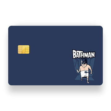 The Crazy Bathman Debit Card Skin