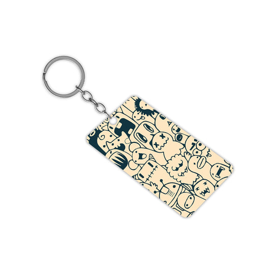 Scribble Keychain