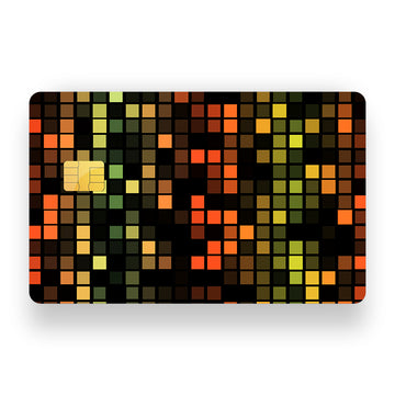 Checkered Boxes Debit Card Skin