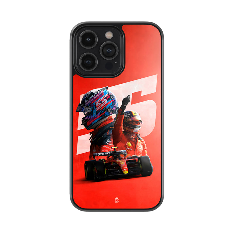 Carlos Sainz Glossy Metal Case