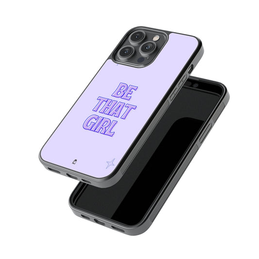 Be That Girl Glossy Metal Case