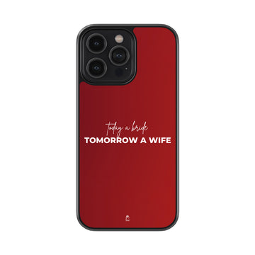 Tomorrow a Wife Glossy Metal Case