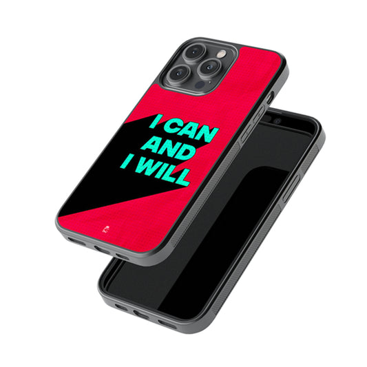 I Can And I Will Glossy Metal Case