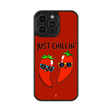 Just Chillin Glossy Metal Case