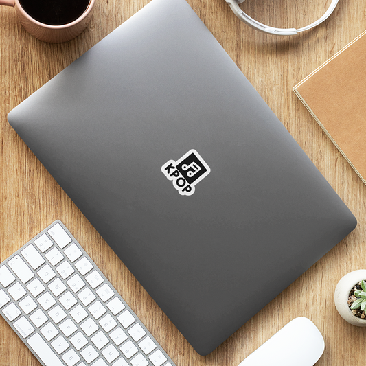 K- Pop Lover Laptop Sticker