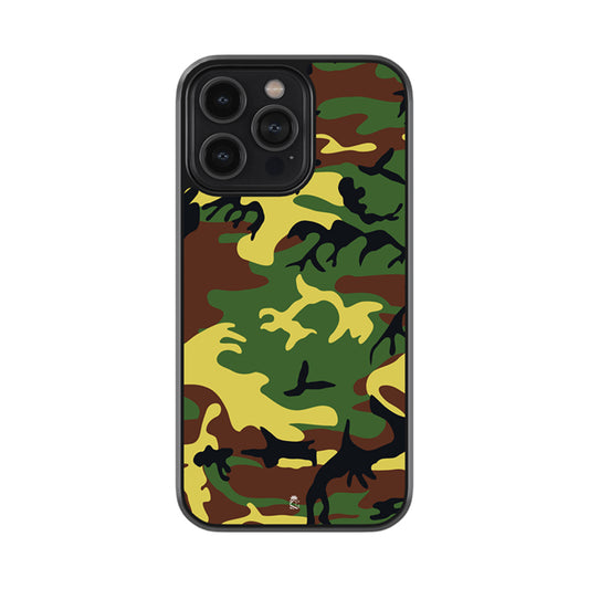 Camouflage Camo Glossy Metal Case