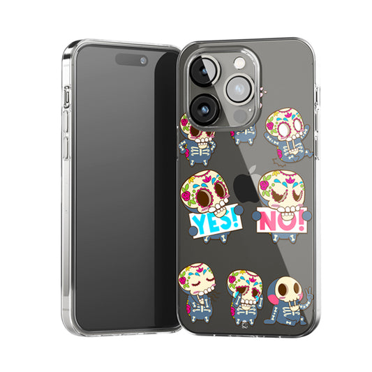 Skully Bae Clear Silicone Case