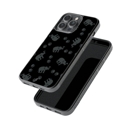 Grey Elephant Glossy Metal Case