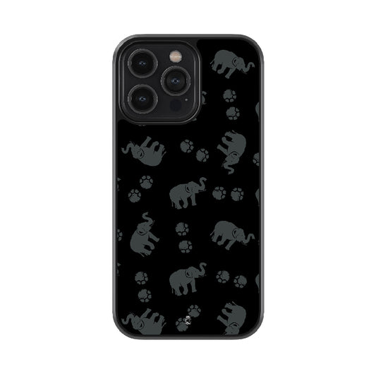 Grey Elephant Glossy Metal Case