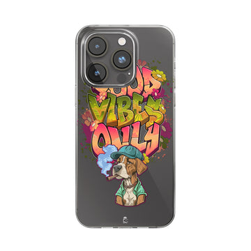 Good vibes Only Clear Silicone Case