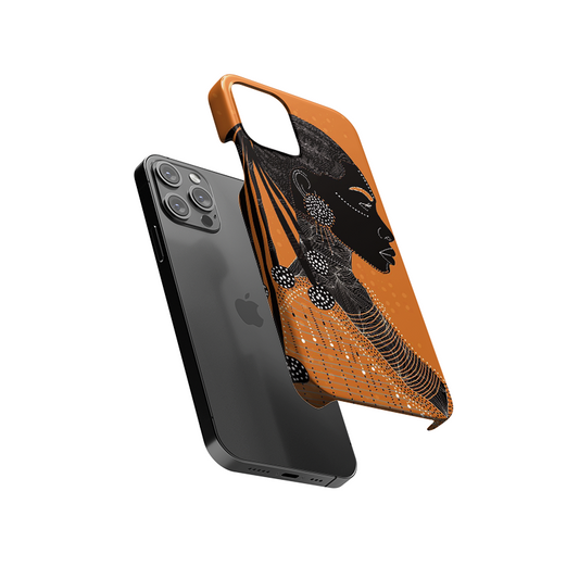 Abstractive Lady Art Slim Hard Case