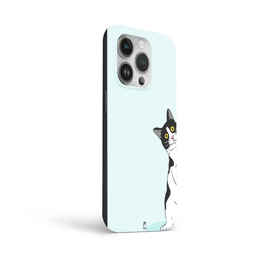 Cat Caught Us Flexible Soft Silicone Case