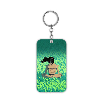 Meditate Keychain