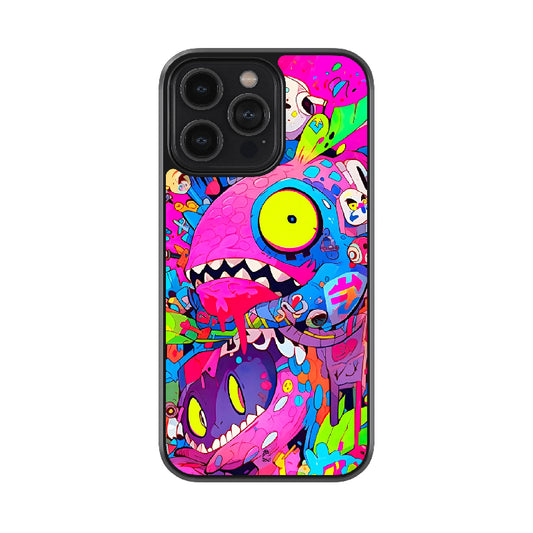 Moshy Fishes Glossy Metal Case