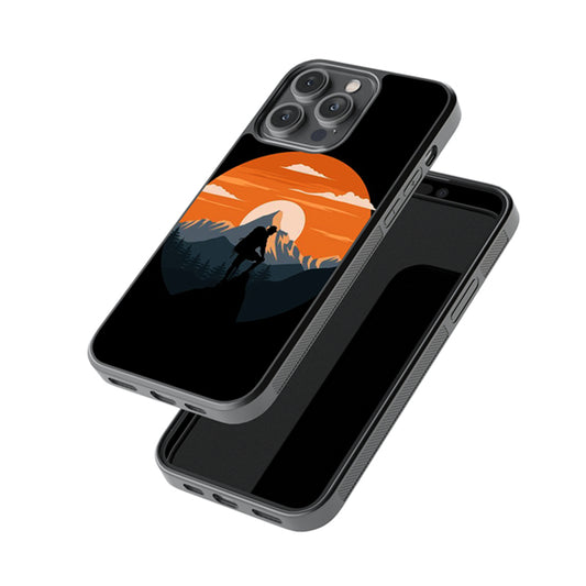 Hardest Climb Glossy Metal Case