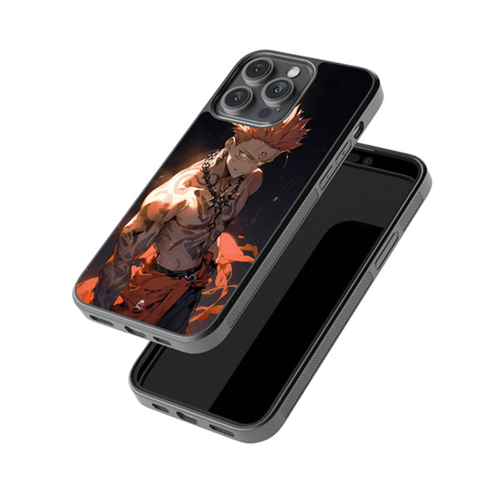 Sukuna Anime Glossy Metal Case