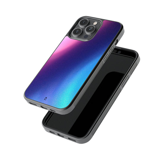 Northern Lights Gradient Glossy Metal Case