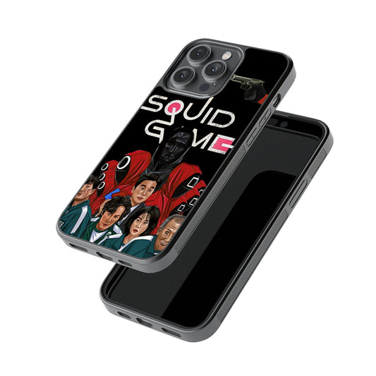 Squid Game Fans Glossy Metal Case